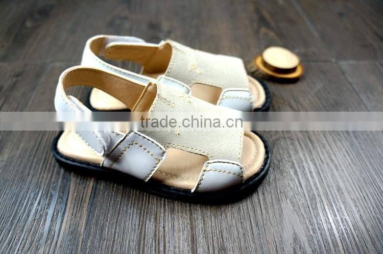Safety design and high quality baby sandals shoes for boy and girl