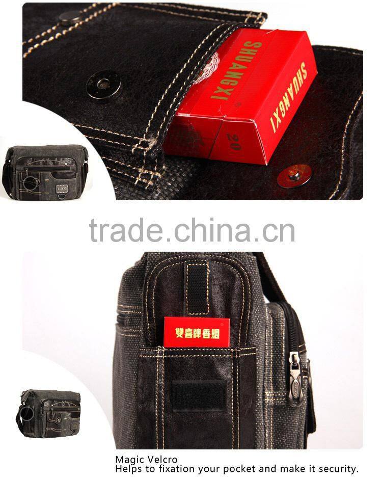 2016 one shoulder canvas military bags retro / vintage bags