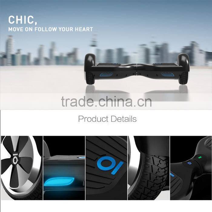 Hands free electric hoverboard scooter with CE/FCC/ROHS/C-TICK