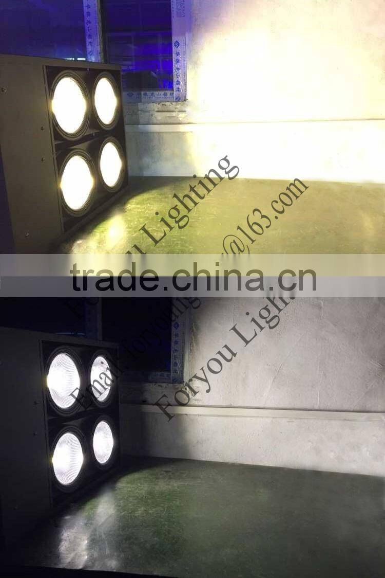 3-Year Warranty Pro Stage Disco DJ 4*100W RGBWA+UV 6IN1 COB 4 Eye LED Blinder Light