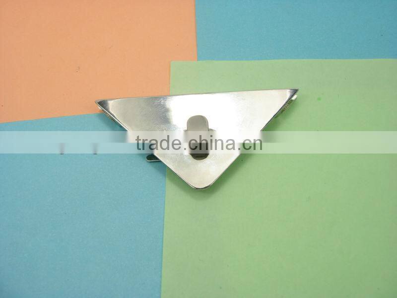 Supply handbags hardware die casting bags lock q-2523