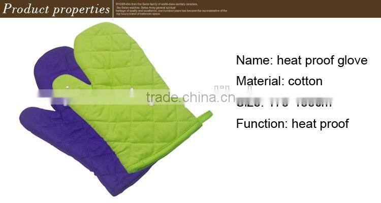 Kitchen Heat Resistant Single Cotton Glove for Microwave Oven Pot and Holder Baking Cooking tools