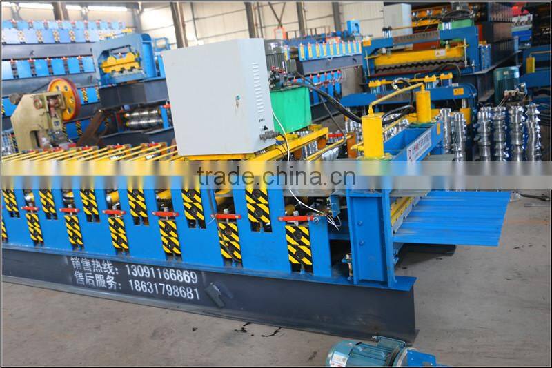 Double Deck Profile Metal Roofing Sheet Making Machine For Sale