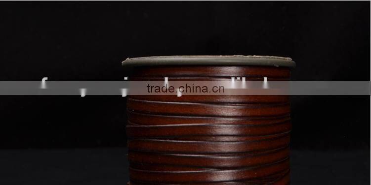 Factory Outlets OEM Belt Flat Leather Strips Wholesale