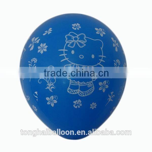 2016 factory price printed round balloon for party decoration