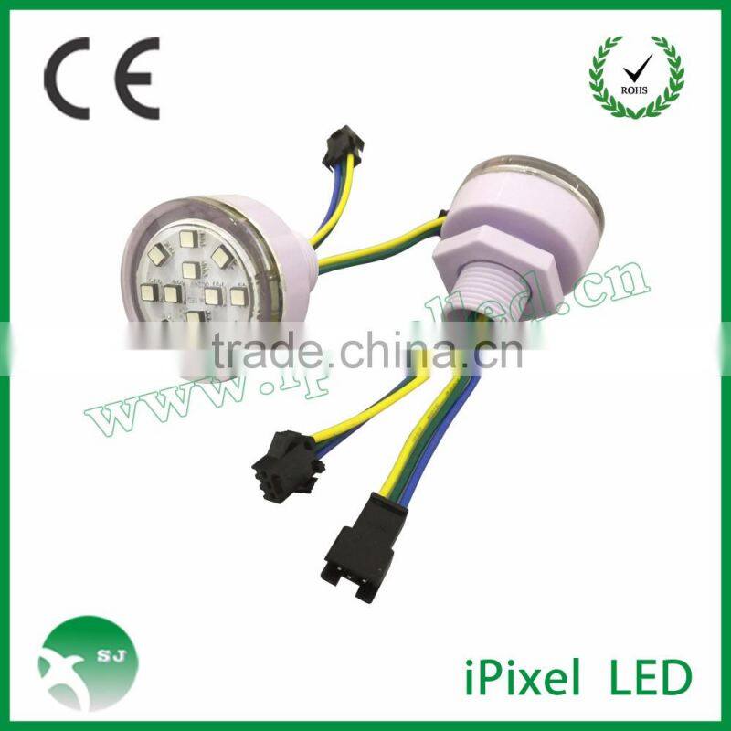 fairground led lamp 38mm 12leds rgb led lights amusement led light