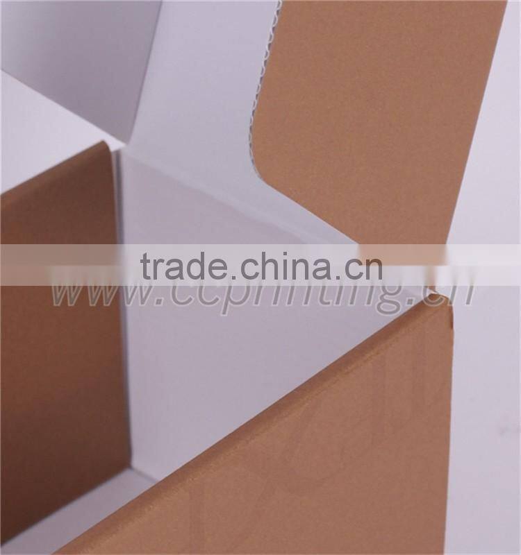 Wine packaging corrugated cardboard wine box