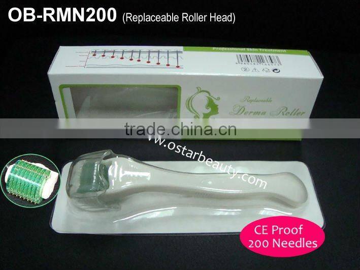 ( CE Proof ) Replacement derma roller system beauty needle roller RMN