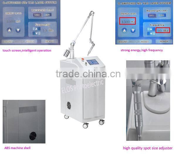 Very professional tattoo remove laser machine/Q switch nd yag laser/laser removal tattoo