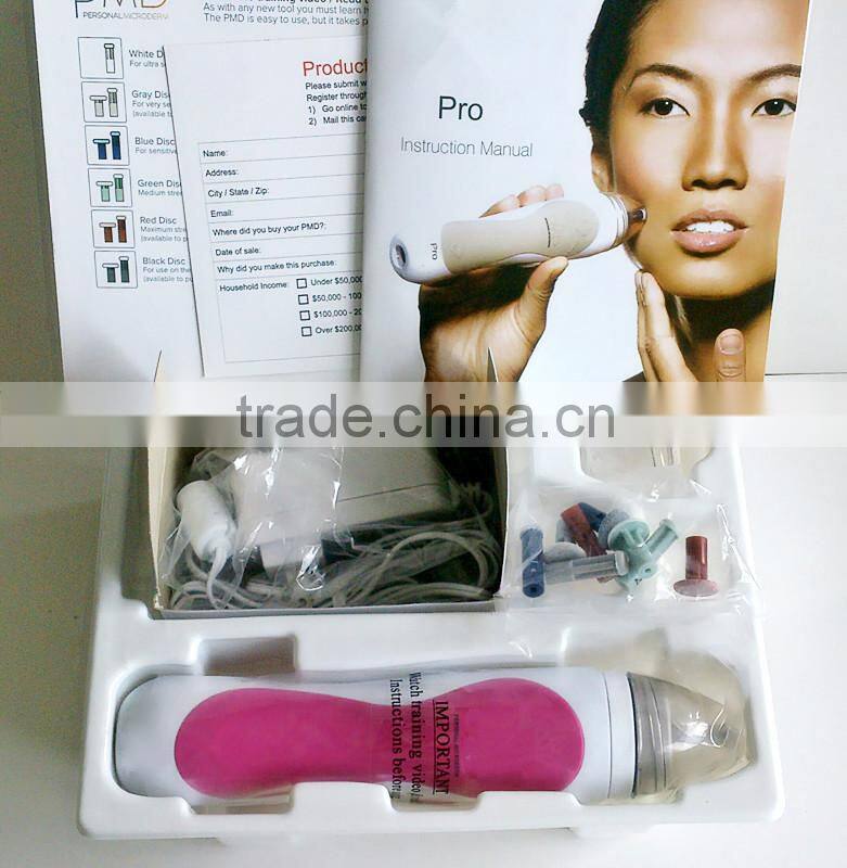 Labeling Personal Microderm PRO System Home Microdermabrasion Younger Looking Device