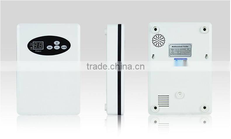 Fashion ozone and ion air purifier machine for used in home
