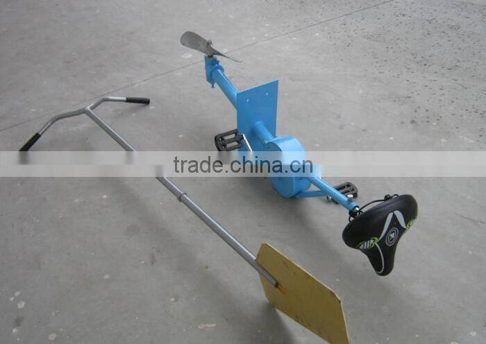 Double seat 2 person FRP water bike pedal boats