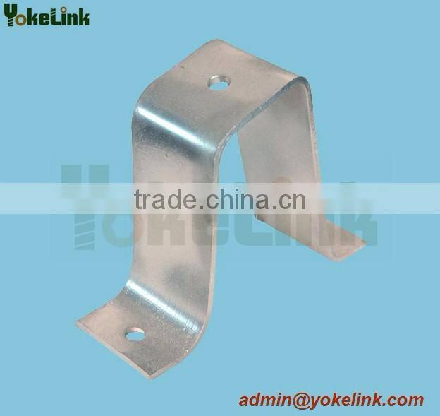 High quality Galvanized Steel Side Post Insulator Bracket For pole line accessories