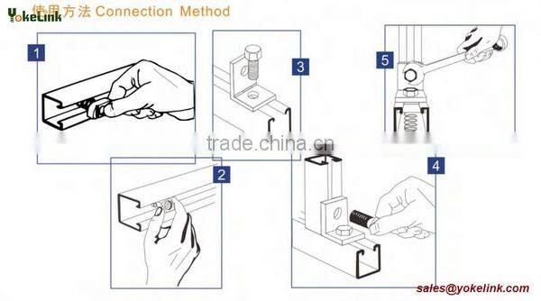 Carbon Steel Hot Dip Galvanized Channel Nut with Plastic Cap