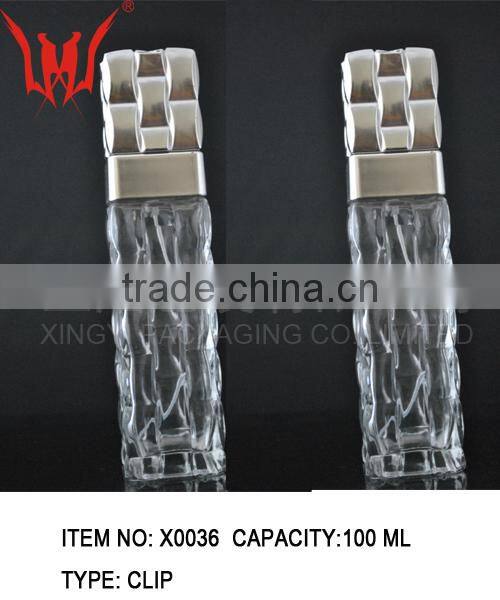 Cellular Clear Glass Bottle For Women's Favorite Fruits Fragance