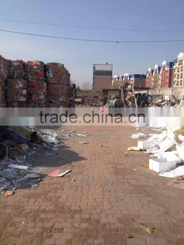 125T hydraulic horizontal baler,cardboard baling press machine