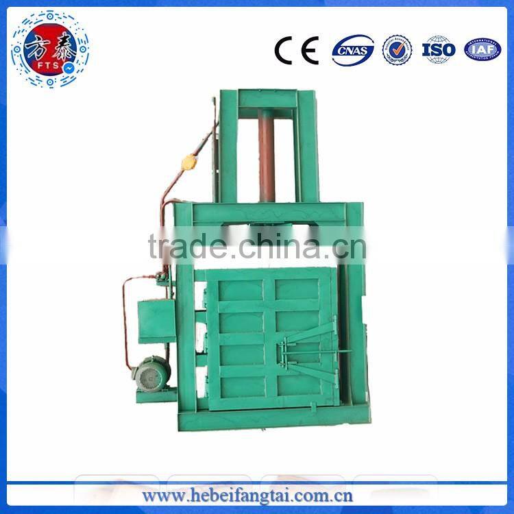 High quality hydraulic transmission waste paper plastic baler machine