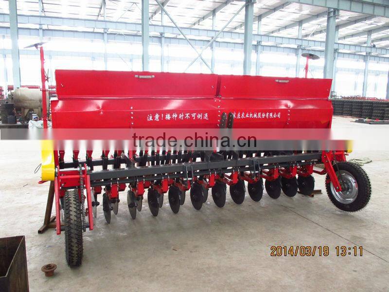 4 wheel tractor drill seeder