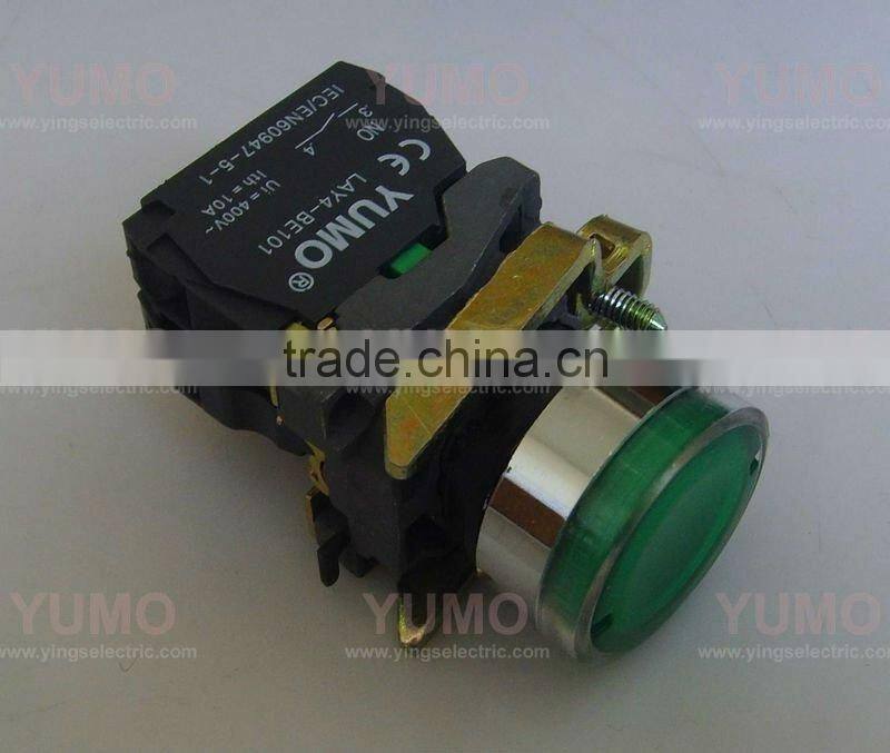 Push button switch LAY4-BW3361 24V GREEN