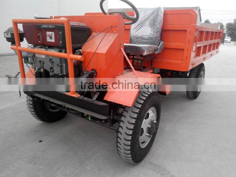 tricycle mini dumper for concrete transporting