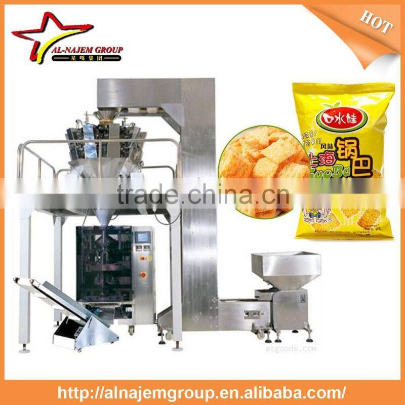 Potato chips packing machine for factory hot selling