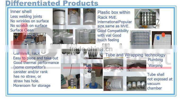 YDS series Liquid nitrogen containers
