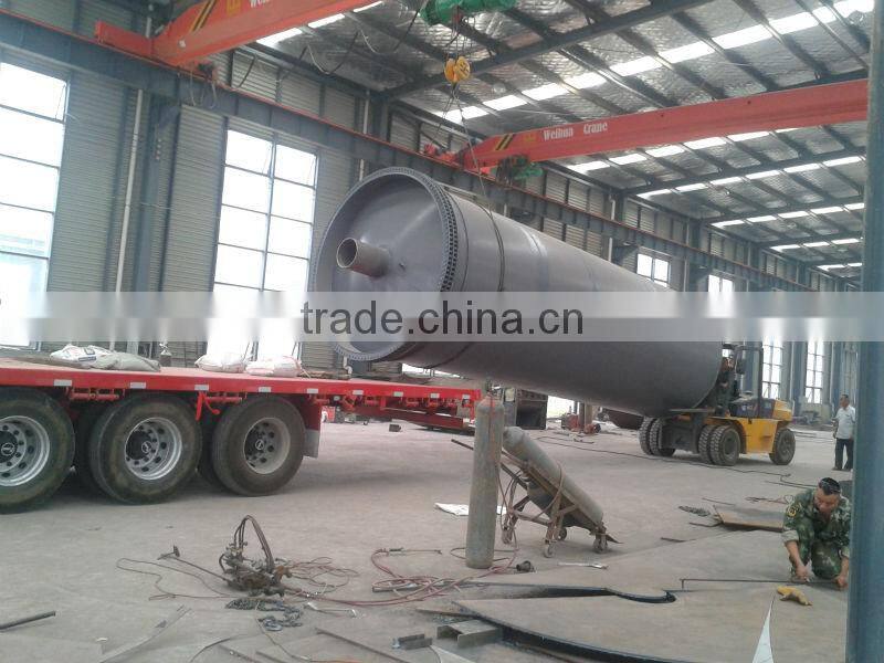 Garbage Recycling Machine Convert Waste To Furnace Oil By Pyrolysis Way