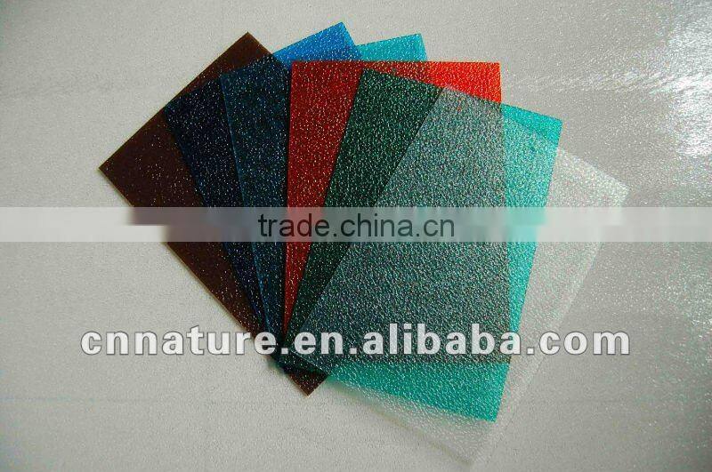 decoration plastic sheet polycarbonate Embossed Sheet