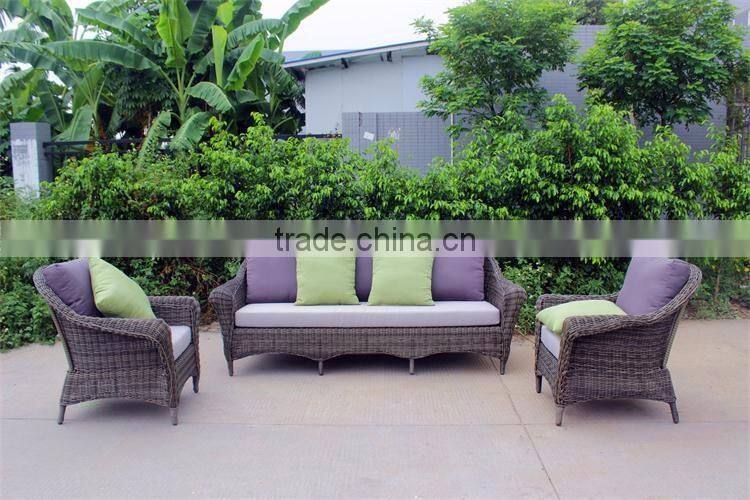 Hot sale leisure outdoor furniture rattan sofa