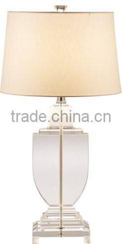 antique home goods crystal chandelier table lamp