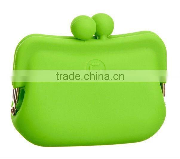 Heart Shape Silicon Wallet For Coin
