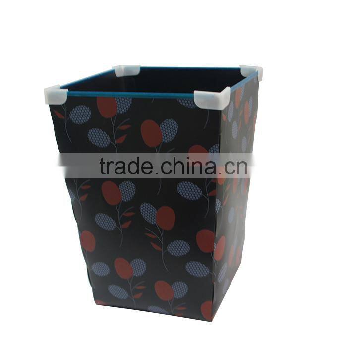 Bed room/Desk/Office DIY Square Plastic Trash Can