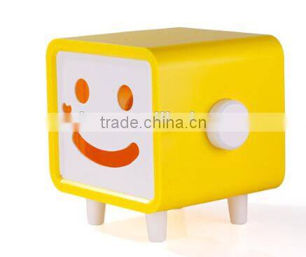 Smile Face Tissue Box,cartoon tissue box