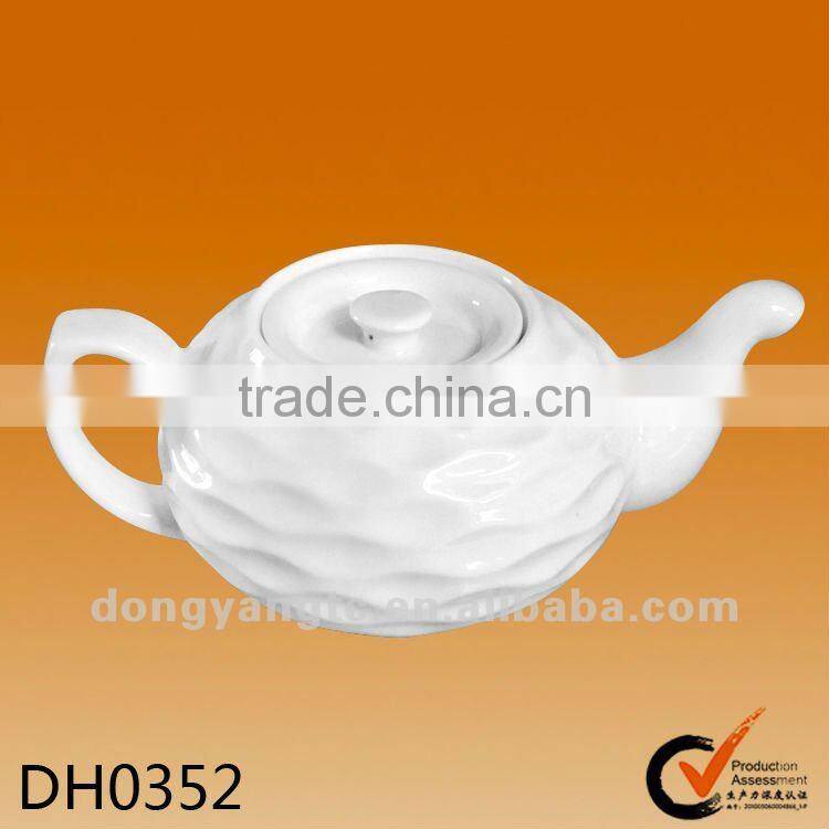 Custom logo Hand painted ceramic tea pot