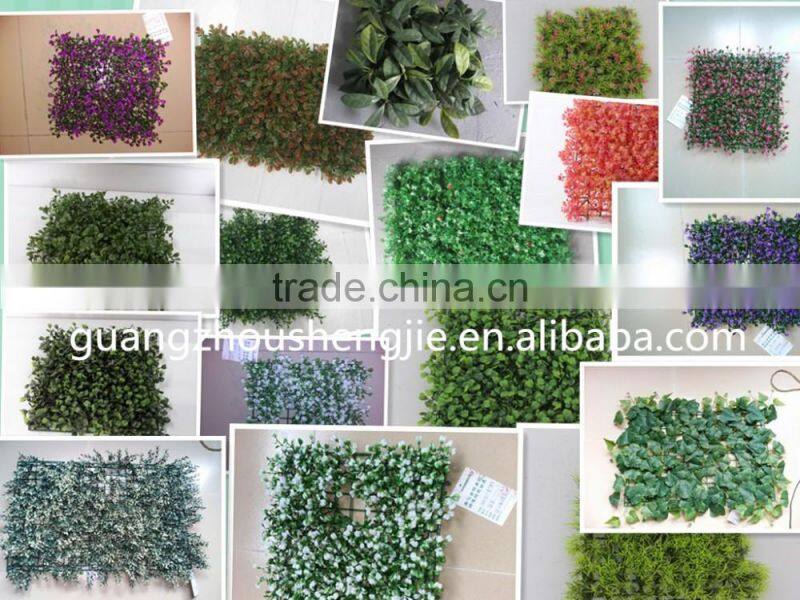 SJLJ013496 indoor outdoor decorative artificial grass / good quality artificial plastic garden fence