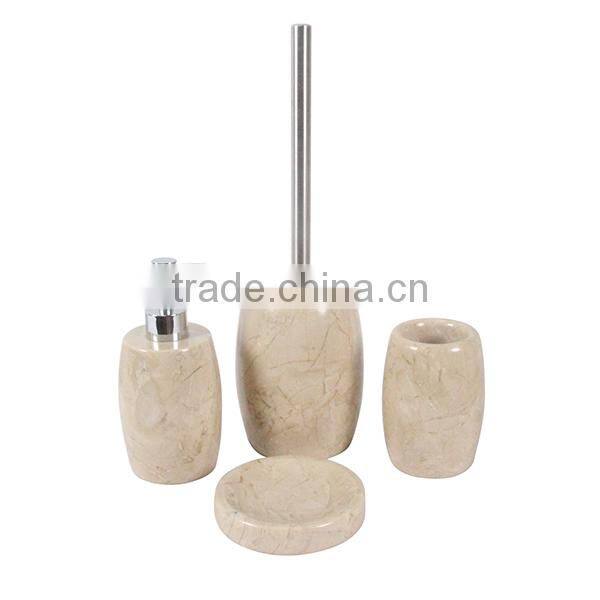 Oriental antique wooden stripe marble oriental bathroom accessories