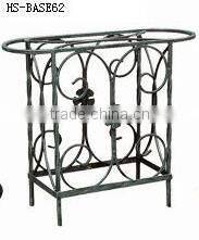 Trade Assurance China supplier cast iron flower pot base,metal flower pot base