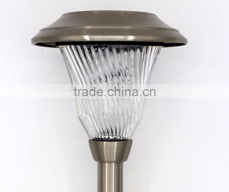 170 Stainless Steel Solar Pathway Light LED Garden Landscape Lawn Lamp