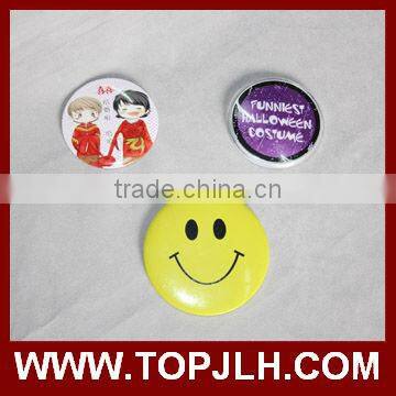 children metal Safty pin back Advertising promotions Tin Button Badge