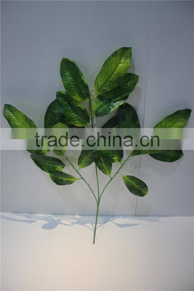 artificial plants artificial leaf branch decor green loquat leaf decoration