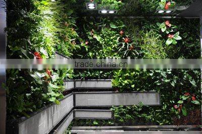 Lifelike Beautiful Artificial Plant Wall For indoor Landscape