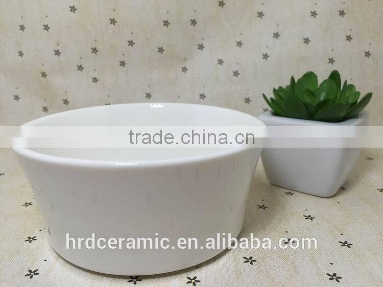 Stocked Wholesale White Salad Soup Cheap Porcelain Ceramic sugar Bowl