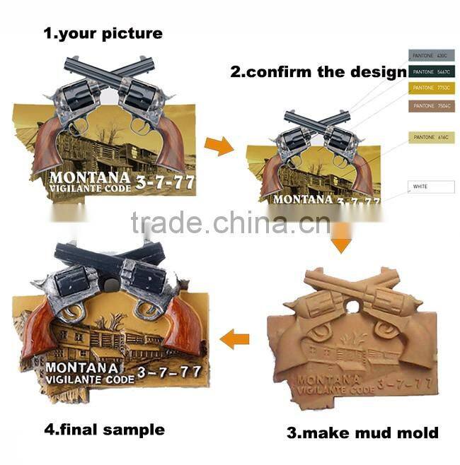 3D Custom Cutting Board Fridge Magnet for home decor