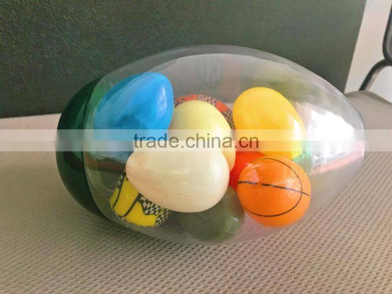 Plastic easter egg container