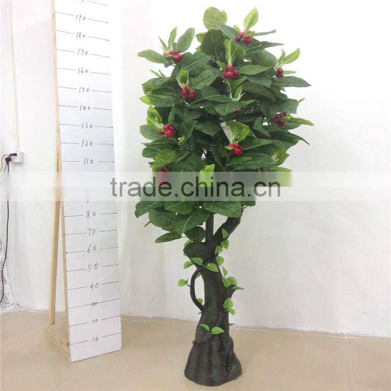 SJZJN 109 High quality Aritificial Rubber Fruit Tree Made in China Fashion Artificial Tree