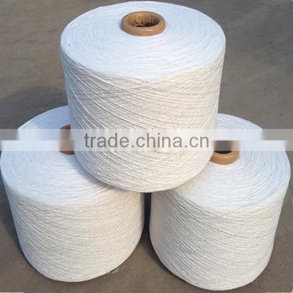 Raw white 6s glove yarn eco-friendly carded cotton yarn