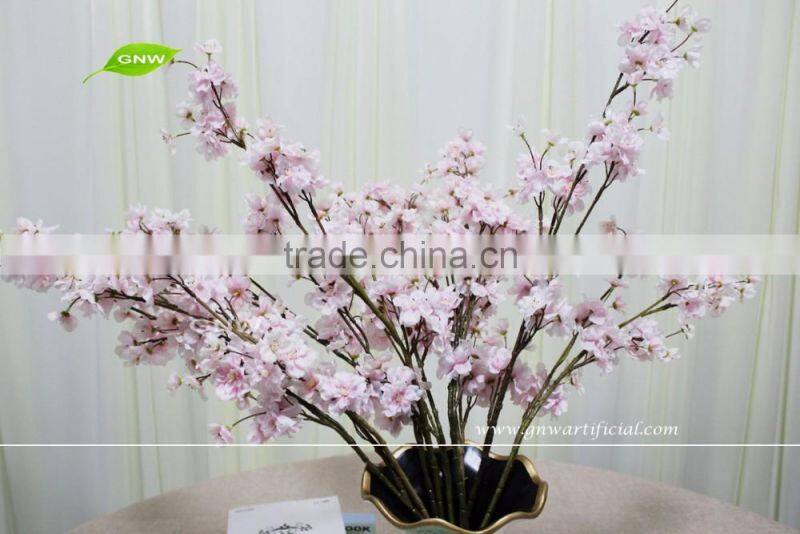 GNW BLB-CH1605010 Alibaba Most Competitive fabric artificial flower cherry blossom branch For Sale