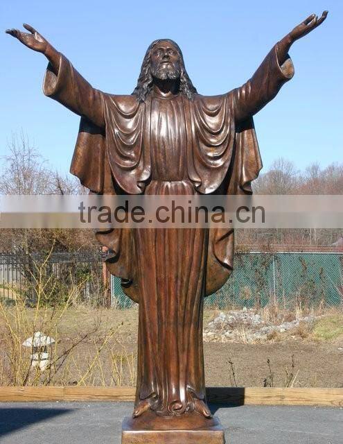 bronze Jesus statue