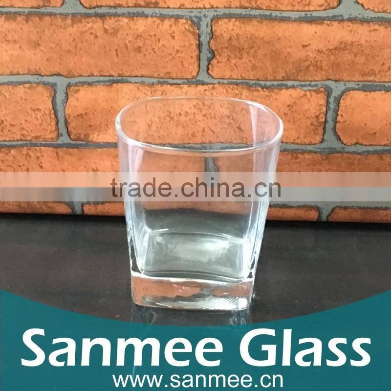 Square Bottom Mini Wine Glass Shot Glass