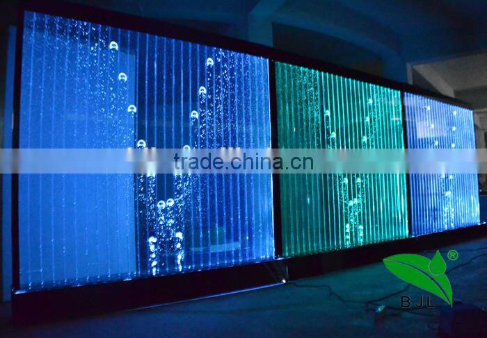 Digital Programing Water Feature Bubble Wall Screen Room Divider